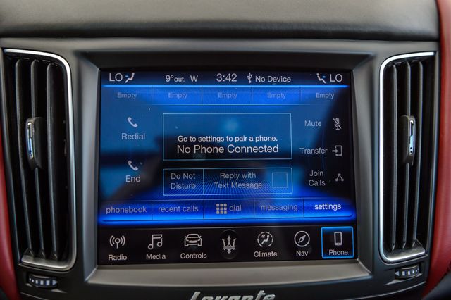 2019 Maserati Levante LEVANTE GRANSPORT - BITURBO - RED LEATHER - NAV - BLUETOOTH - 23036506 - 23