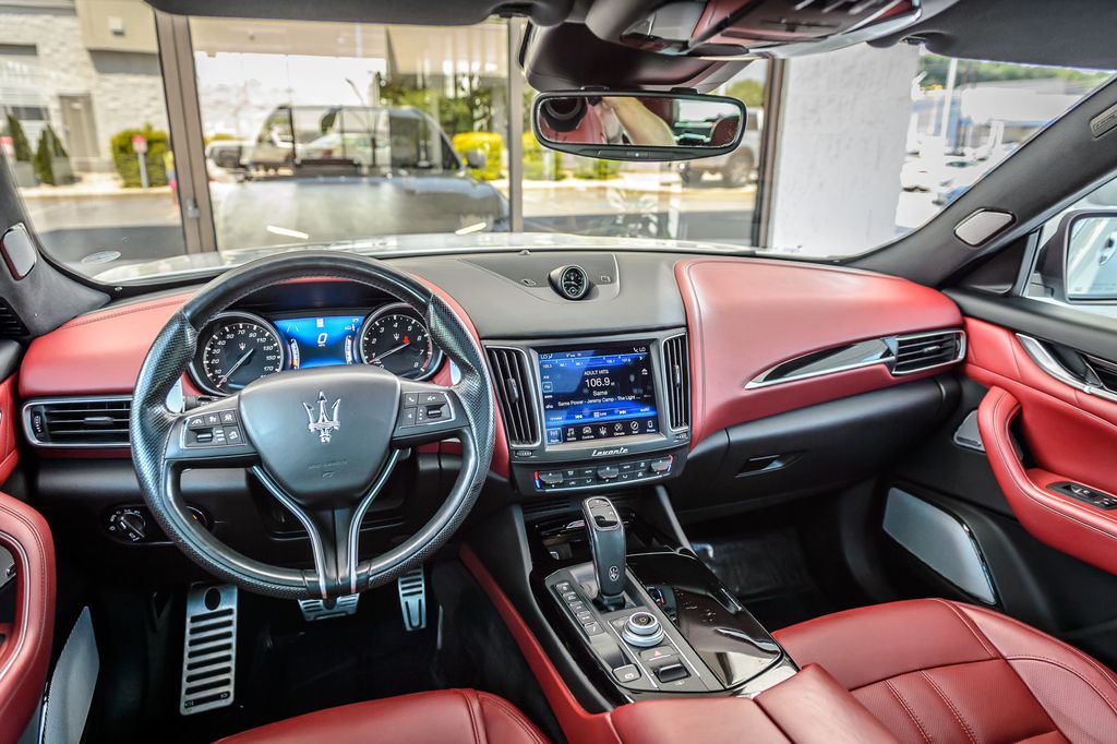 2019 Maserati Levante LEVANTE GRANSPORT - BITURBO - RED LEATHER - NAV - BLUETOOTH - 23036506 - 25