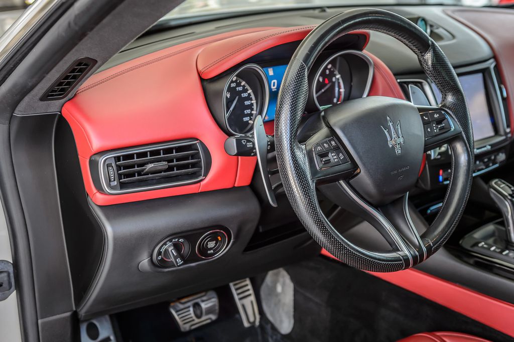 2019 Maserati Levante LEVANTE GRANSPORT - BITURBO - RED LEATHER - NAV - BLUETOOTH - 23036506 - 26