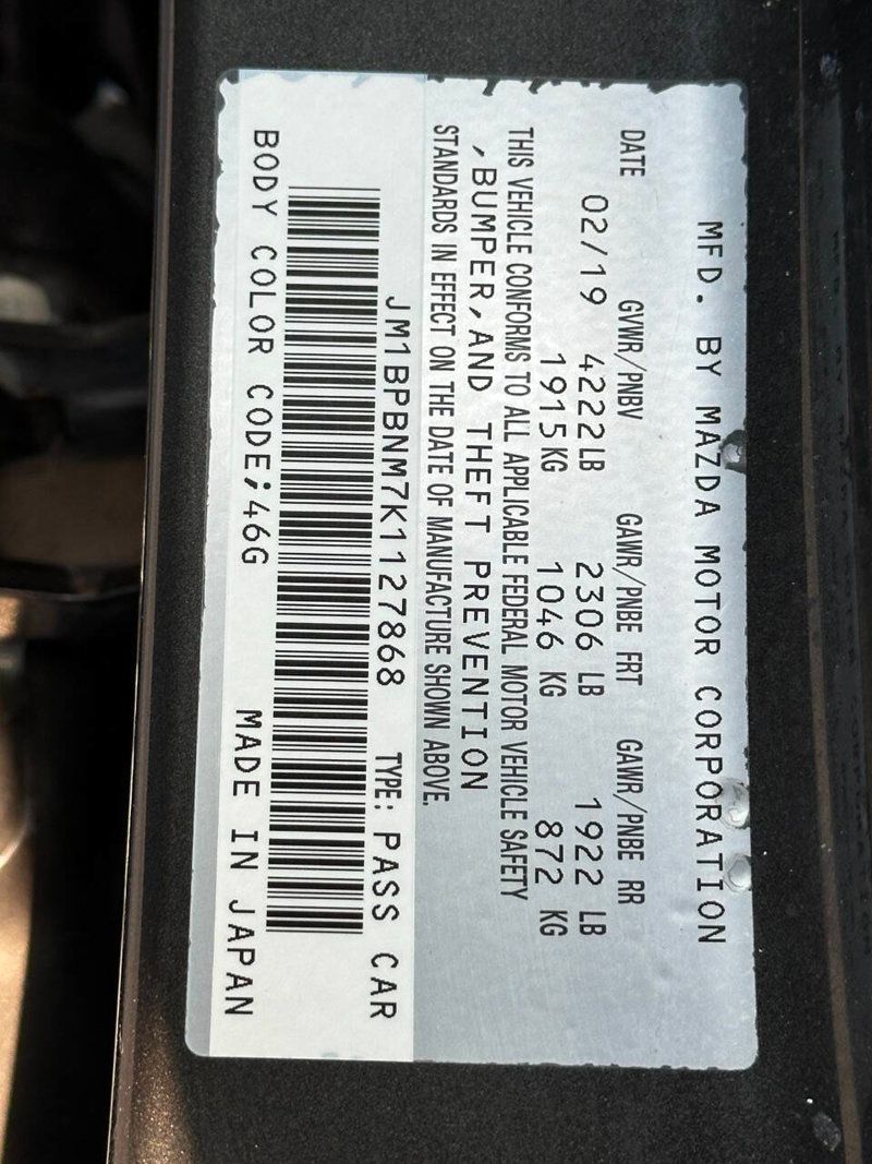 2019 Mazda Mazda3 5-Door AWD Automatic w/Premium Pkg - 22894101 - 13