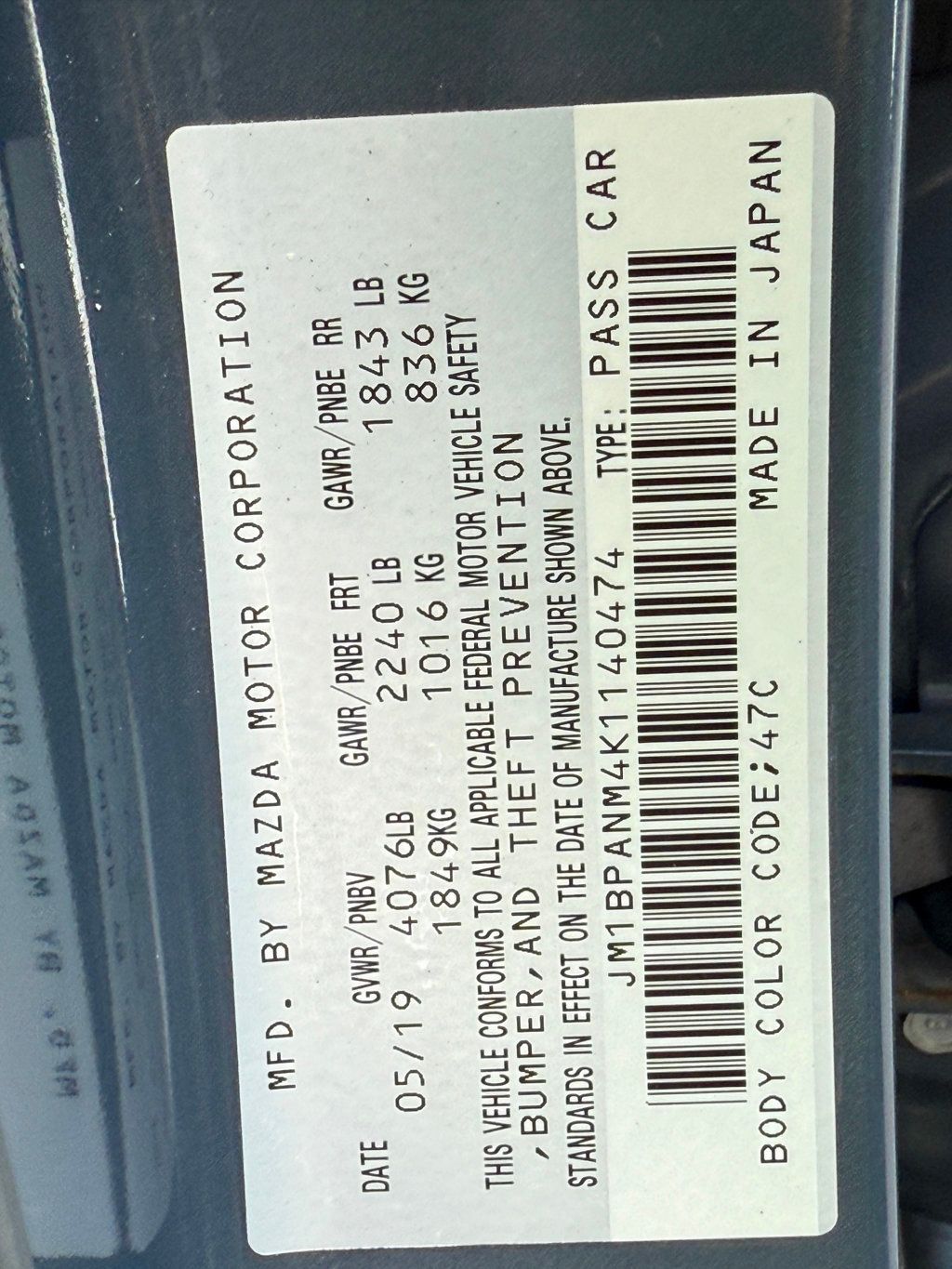2019 Mazda Mazda3 5-Door FWD Automatic w/Premium Pkg - 22904938 - 38