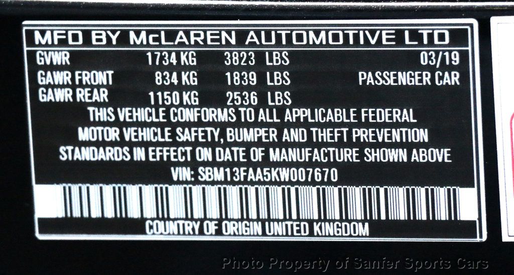 2019 McLaren 570S Spider - 22721898 - 38