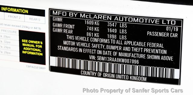 2019 McLaren 600LT Coupe - 23032684 - 45
