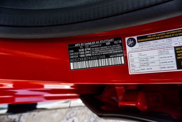 2019 Mercedes-Benz AMG GT AMG GT 63 4-Door Coupe - 23017718 - 45