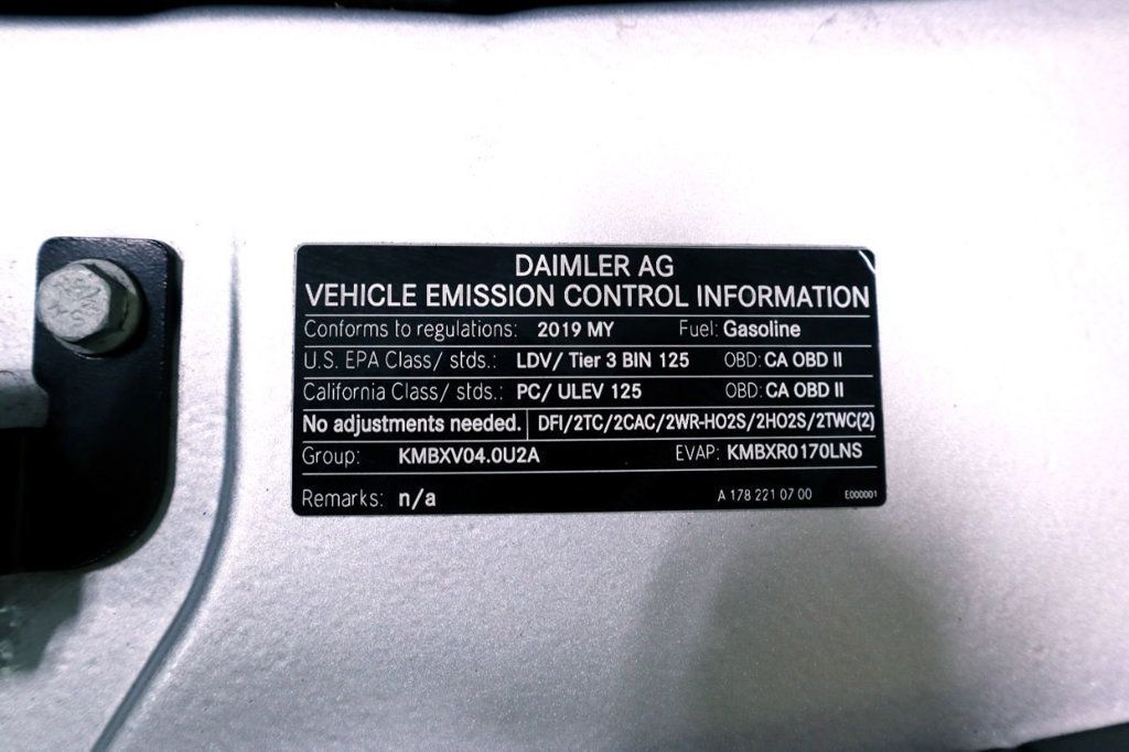 2019 Mercedes-Benz AMG GT RDSTR IRIDIUM SILVER...8,350 Miles...As New!! - 21340274 - 41