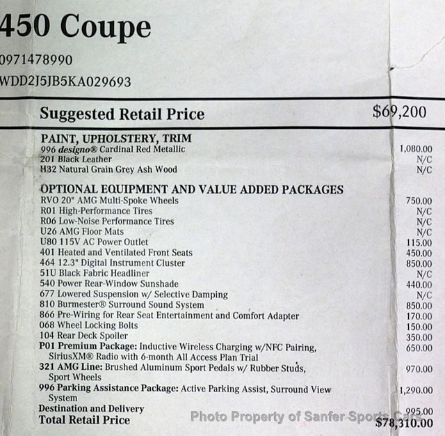 2019 Mercedes-Benz CLS CLS 450 Coupe - 22986027 - 46