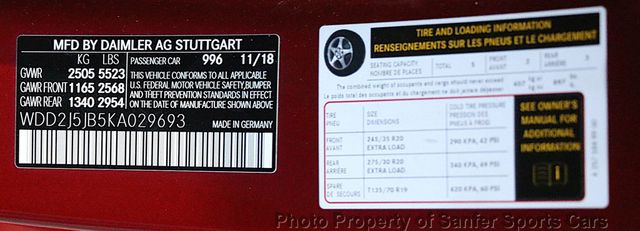 2019 Mercedes-Benz CLS CLS 450 Coupe - 22986027 - 50