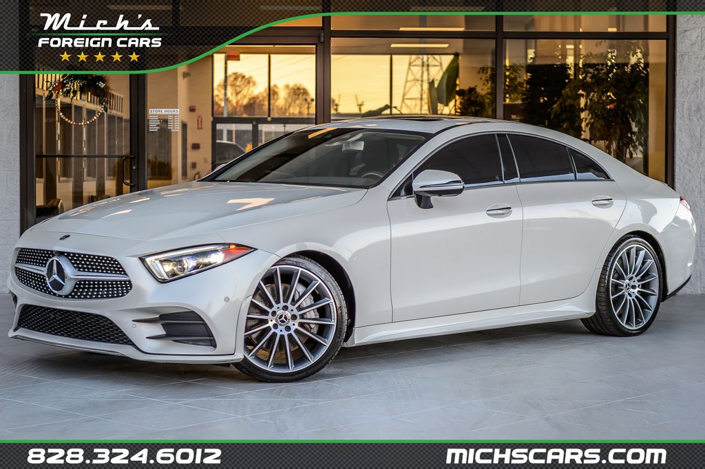 2019 Mercedes-Benz CLS CLS450 -WHITE ON BROWN - NAV - BACKUP CAM - BLUETOOTH - GORGEOUS - 22947081 | Video 1