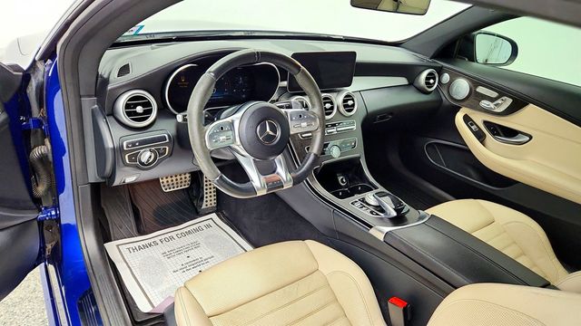 2019 Mercedes-Benz C-Class AMG C 43 4MATIC Coupe w/ Multimedia Pkg & Leather, Upholstery - 23035138 - 9