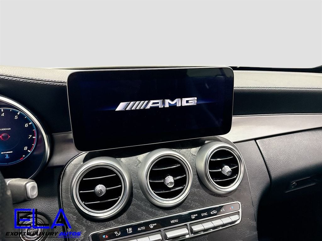 2019 Mercedes-Benz C-Class AMG LINE! NIGHT PACK! HEADS UP DISP! AMG PERFORMANCE EXHAUST! - 22877903 - 35
