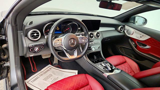 2019 Mercedes-Benz C-Class C 300 4MATIC Cabriolet w/ designo Bengal Red Nappa Leather Pkg. - 23015737 - 11