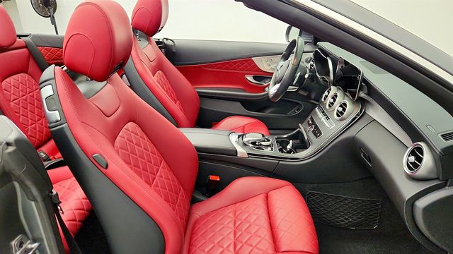 2019 Mercedes-Benz C-Class C 300 4MATIC Cabriolet w/ designo Bengal Red Nappa Leather Pkg. - 23015737 - 21
