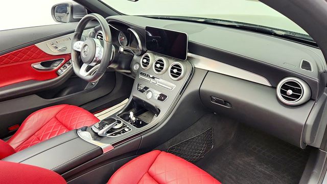 2019 Mercedes-Benz C-Class C 300 4MATIC Cabriolet w/ designo Bengal Red Nappa Leather Pkg. - 23015737 - 22
