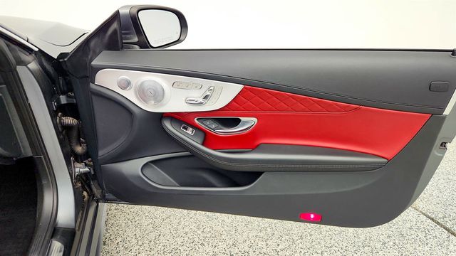 2019 Mercedes-Benz C-Class C 300 4MATIC Cabriolet w/ designo Bengal Red Nappa Leather Pkg. - 23015737 - 23