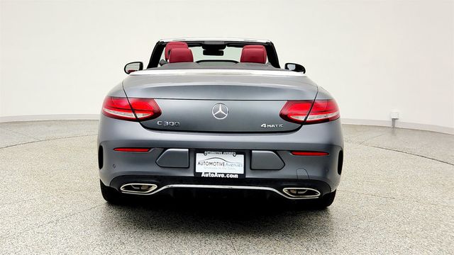 2019 Mercedes-Benz C-Class C 300 4MATIC Cabriolet w/ designo Bengal Red Nappa Leather Pkg. - 23015737 - 5