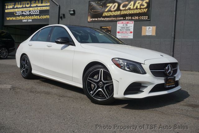 2019 Mercedes-Benz C-Class C 300 4MATIC Sedan AMG LINE PANO ROOF 360 CAMERAS LIGHTING PKG  - 23014414 - 0