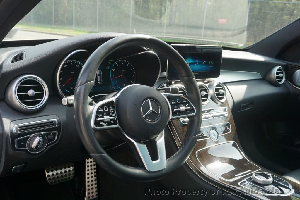 2019 Mercedes-Benz C-Class C 300 4MATIC Sedan AMG LINE PANO ROOF 360 CAMERAS LIGHTING PKG  - 23014414 - 18