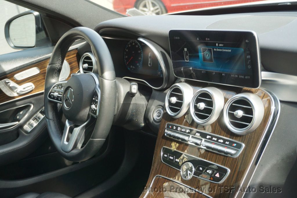 2019 Mercedes-Benz C-Class C 300 4MATIC Sedan AMG LINE PANO ROOF 360 CAMERAS LIGHTING PKG  - 23014414 - 19