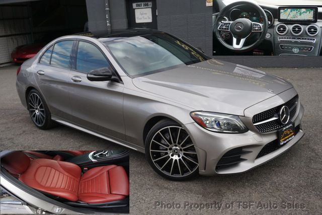 2019 Mercedes-Benz C-Class C 300 4MATIC Sedan RED LEATHER/PANO/MULTIMEDIA/LIGHTING/NIGHT PK - 23004268 - 0