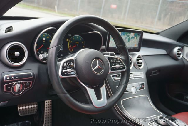 2019 Mercedes-Benz C-Class C 300 4MATIC Sedan RED LEATHER/PANO/MULTIMEDIA/LIGHTING/NIGHT PK - 23004268 - 21