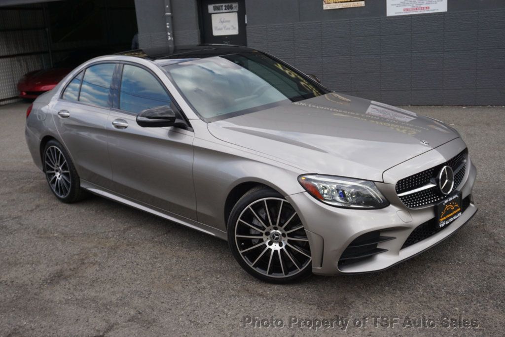2019 Mercedes-Benz C-Class C 300 4MATIC Sedan RED LEATHER/PANO/MULTIMEDIA/LIGHTING/NIGHT PK - 23004268 - 2