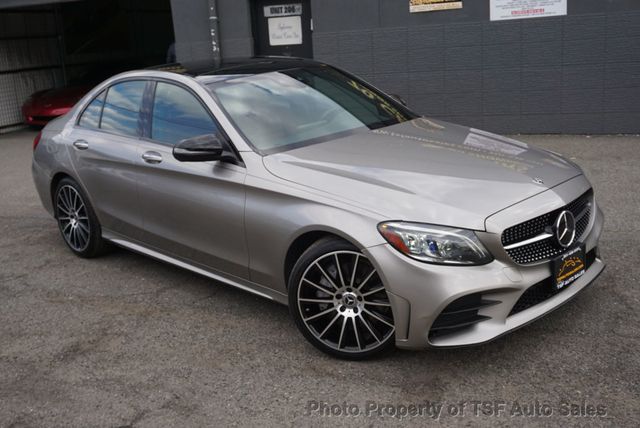 2019 Mercedes-Benz C-Class C 300 4MATIC Sedan RED LEATHER/PANO/MULTIMEDIA/LIGHTING/NIGHT PK - 23004268 - 2
