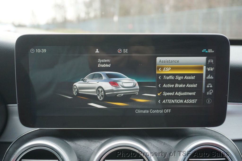 2019 Mercedes-Benz C-Class C 300 4MATIC Sedan RED LEATHER/PANO/MULTIMEDIA/LIGHTING/NIGHT PK - 23004268 - 29