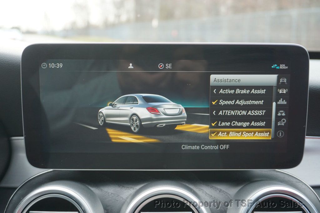 2019 Mercedes-Benz C-Class C 300 4MATIC Sedan RED LEATHER/PANO/MULTIMEDIA/LIGHTING/NIGHT PK - 23004268 - 30