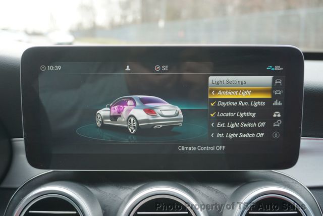 2019 Mercedes-Benz C-Class C 300 4MATIC Sedan RED LEATHER/PANO/MULTIMEDIA/LIGHTING/NIGHT PK - 23004268 - 31