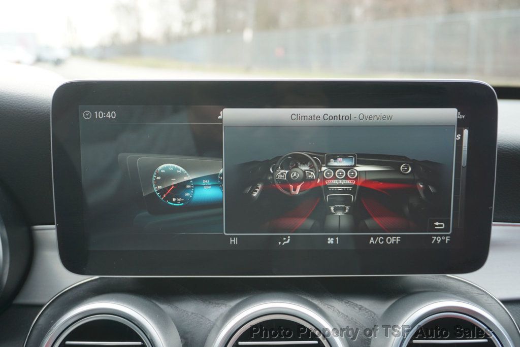 2019 Mercedes-Benz C-Class C 300 4MATIC Sedan RED LEATHER/PANO/MULTIMEDIA/LIGHTING/NIGHT PK - 23004268 - 32