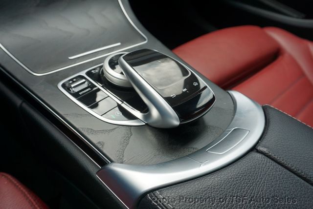2019 Mercedes-Benz C-Class C 300 4MATIC Sedan RED LEATHER/PANO/MULTIMEDIA/LIGHTING/NIGHT PK - 23004268 - 34