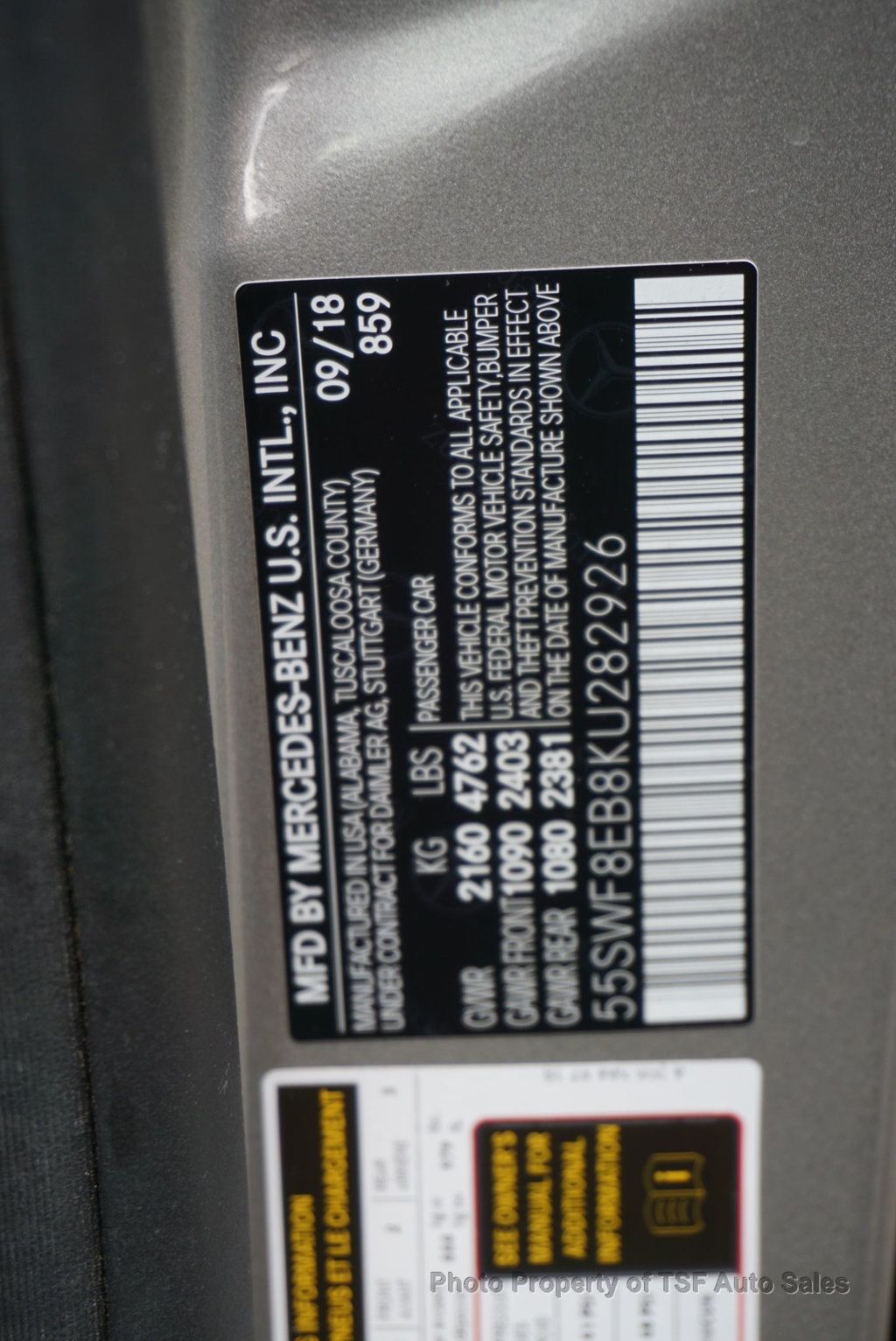 2019 Mercedes-Benz C-Class C 300 4MATIC Sedan RED LEATHER/PANO/MULTIMEDIA/LIGHTING/NIGHT PK - 23004268 - 51