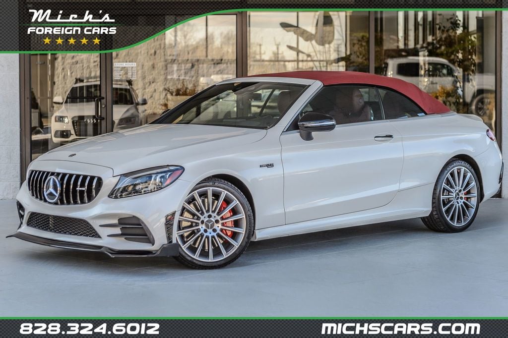 2019 Mercedes-Benz C-Class C43 4MATIC CABRIOLET - RED LEATHER - RED TOP - GORGEOUS -MUSTSEE - 22694243 - 0