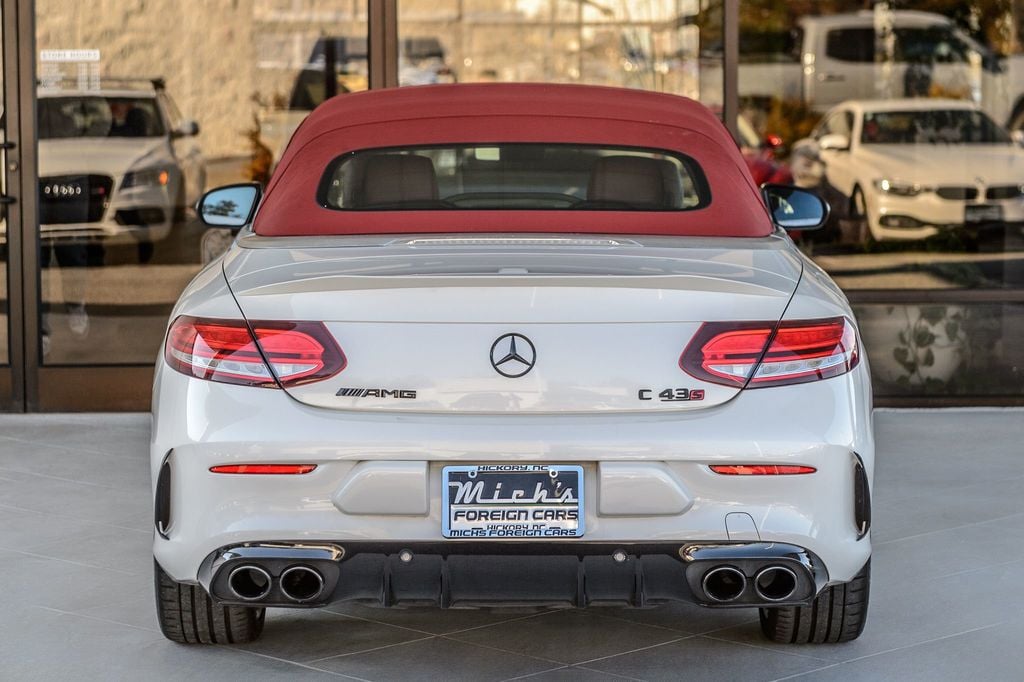 2019 Mercedes-Benz C-Class C43 4MATIC CABRIOLET - RED LEATHER - RED TOP - GORGEOUS -MUSTSEE - 22694243 - 11