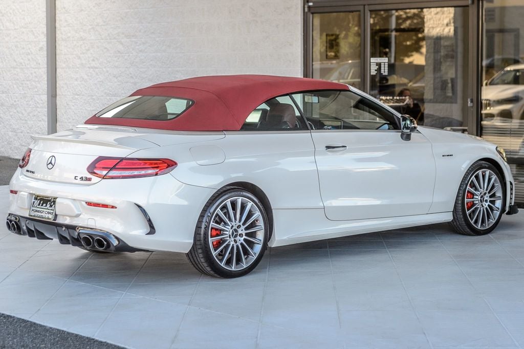 2019 Mercedes-Benz C-Class C43 4MATIC CABRIOLET - RED LEATHER - RED TOP - GORGEOUS -MUSTSEE - 22694243 - 13