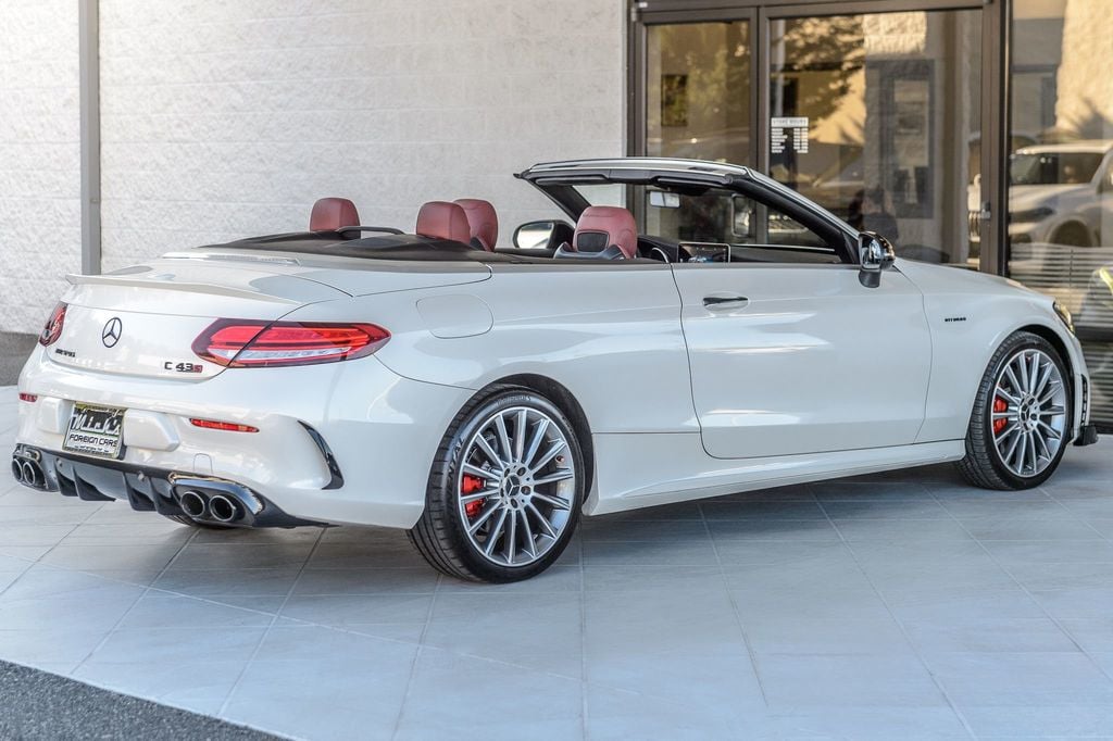 2019 Mercedes-Benz C-Class C43 4MATIC CABRIOLET - RED LEATHER - RED TOP - GORGEOUS -MUSTSEE - 22694243 - 14