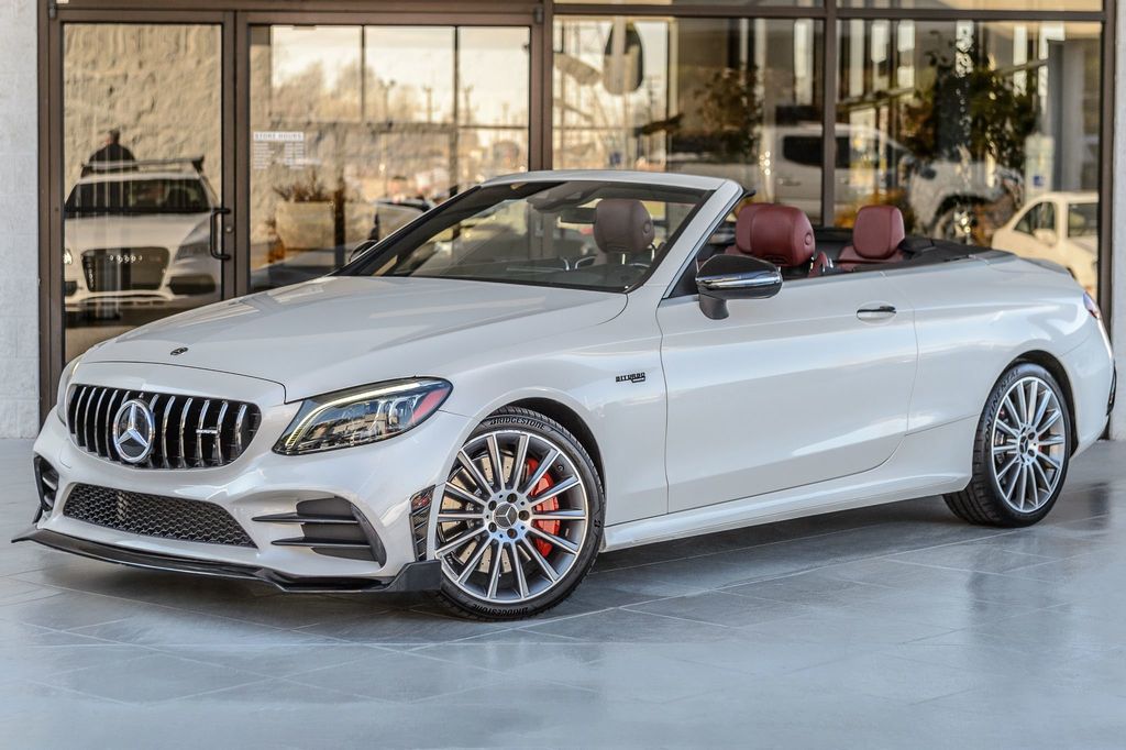 2019 Mercedes-Benz C-Class C43 4MATIC CABRIOLET - RED LEATHER - RED TOP - GORGEOUS -MUSTSEE - 22694243 - 1