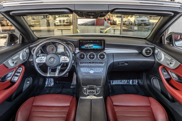 2019 Mercedes-Benz C-Class C43 4MATIC CABRIOLET - RED LEATHER - RED TOP - GORGEOUS -MUSTSEE - 22694243 - 2