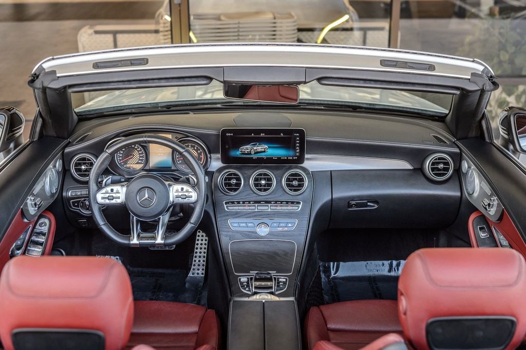 2019 Mercedes-Benz C-Class C43 4MATIC CABRIOLET - RED LEATHER - RED TOP - GORGEOUS -MUSTSEE - 22694243 - 30