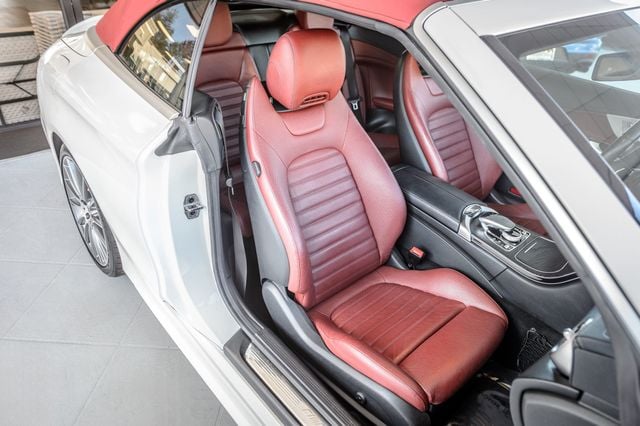 2019 Mercedes-Benz C-Class C43 4MATIC CABRIOLET - RED LEATHER - RED TOP - GORGEOUS -MUSTSEE - 22694243 - 48