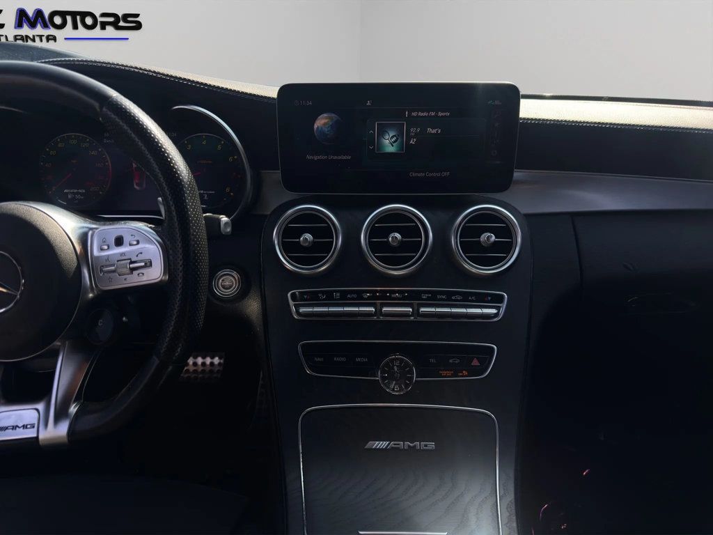 2019 Mercedes-Benz C-Class C 63 AMG CPE, PANO ROOF, BLACKOUT WHEELS, SPOILER, BURMESTER!! - 22975202 - 14