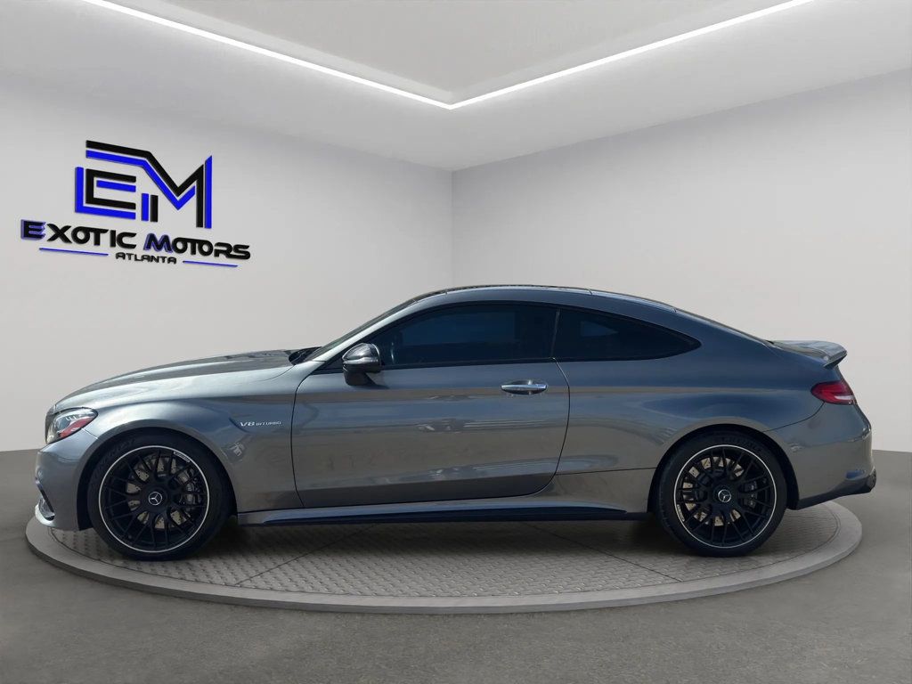 2019 Mercedes-Benz C-Class C 63 AMG CPE, PANO ROOF, BLACKOUT WHEELS, SPOILER, BURMESTER!! - 22975202 - 1