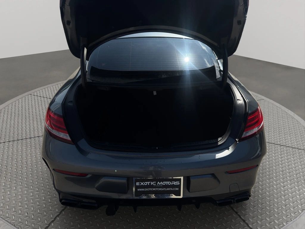 2019 Mercedes-Benz C-Class C 63 AMG CPE, PANO ROOF, BLACKOUT WHEELS, SPOILER, BURMESTER!! - 22975202 - 23