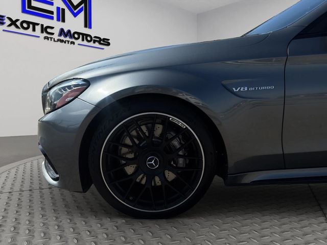 2019 Mercedes-Benz C-Class C 63 AMG CPE, PANO ROOF, BLACKOUT WHEELS, SPOILER, BURMESTER!! - 22975202 - 25