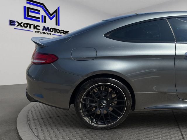 2019 Mercedes-Benz C-Class C 63 AMG CPE, PANO ROOF, BLACKOUT WHEELS, SPOILER, BURMESTER!! - 22975202 - 28