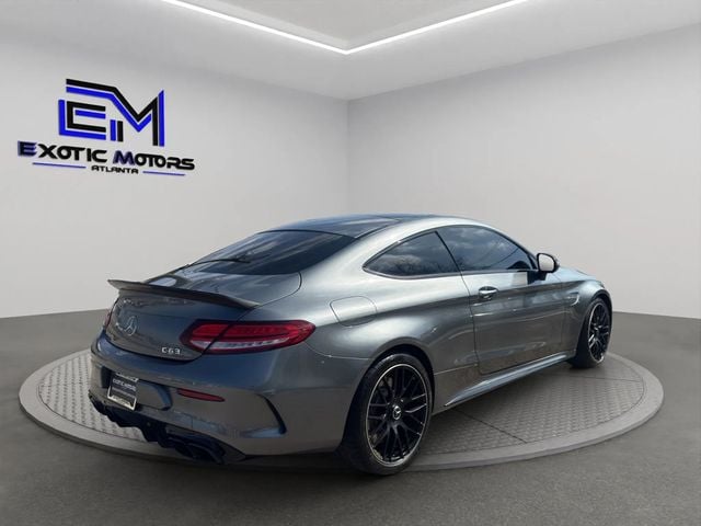 2019 Mercedes-Benz C-Class C 63 AMG CPE, PANO ROOF, BLACKOUT WHEELS, SPOILER, BURMESTER!! - 22975202 - 4