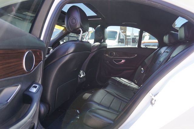 2019 Mercedes-Benz C-Class LEATHER, MOON ROOF, NAVIGATION, BACKUP CAMERA, PUSH BUTTON START - 23046317 - 17