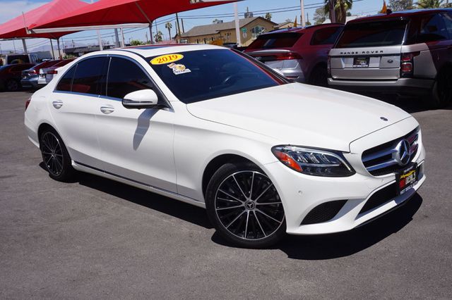 2019 Mercedes-Benz C-Class LEATHER, MOON ROOF, NAVIGATION, BACKUP CAMERA, PUSH BUTTON START - 23046317 - 1
