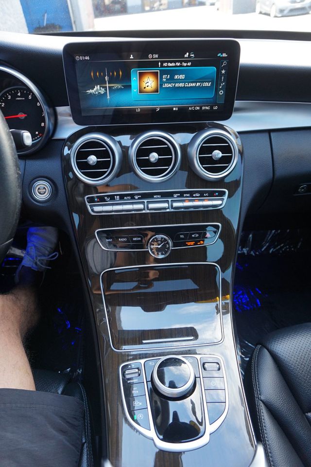 2019 Mercedes-Benz C-Class LEATHER, MOON ROOF, NAVIGATION, BACKUP CAMERA, PUSH BUTTON START - 23046317 - 27