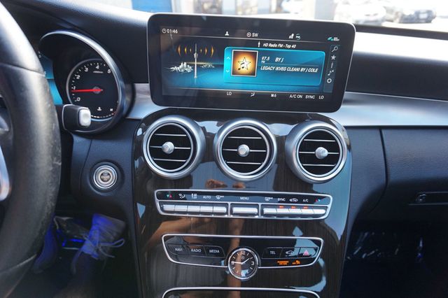 2019 Mercedes-Benz C-Class LEATHER, MOON ROOF, NAVIGATION, BACKUP CAMERA, PUSH BUTTON START - 23046317 - 28